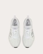 VLOGO EASYJOG CALFSKIN AND FABRIC SNEAKER - Image 4